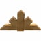 Ekena Millwork Redmond Rough Sawn Timber Gable Bracket, Western Red Cedar, 36"W x 23"H x 2"D x 6"F, 15/12 Pitch GBW036X23X0206RED00RWR - alternate 4